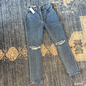 WeWoreWhat The Danielle High Rise Vintage Straight